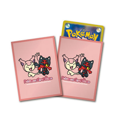 Pokémon TCG Card Sleeves "Litten & Skitty"