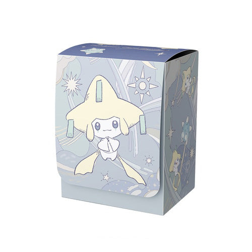 Pokemon TCG Flip Deck Case Jirachi making a star sign