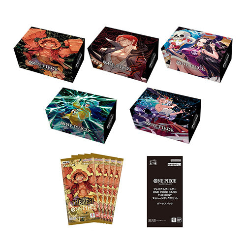 ONE PIECE TCG Premium Booster THE BEST Storage Box Set