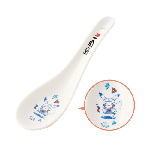 Pokemon Center Fukuoka x Ippudo Pikachu Ceramic Spoon