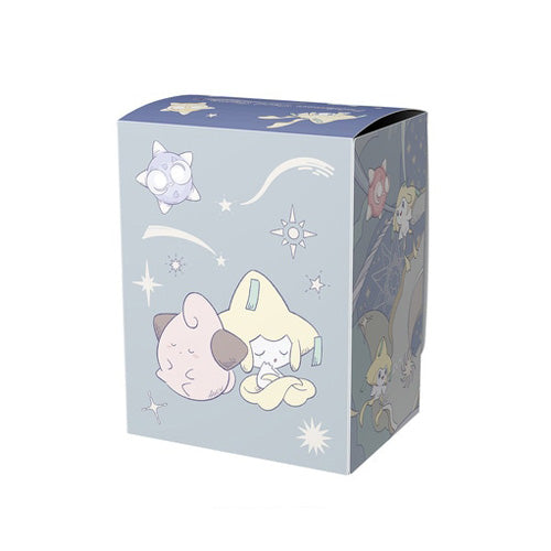Pokemon TCG Flip Deck Case Jirachi making a star sign