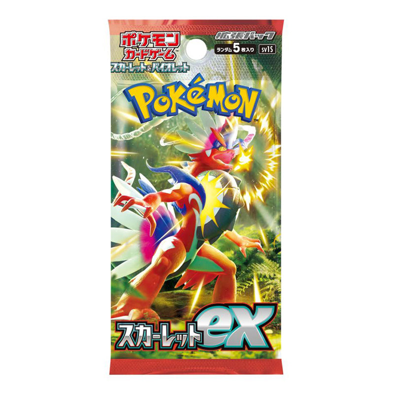 Pokemon TCG Scarlet ex sv1S Booster Pack
