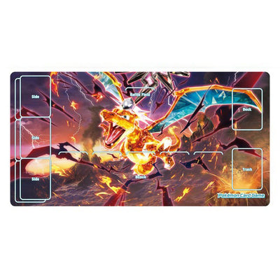 Pokémon TCG Rubber Half Playmat "Terastal Charizard"