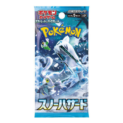 Pokemon TCG Snow Hazard sv2P Booster Pack