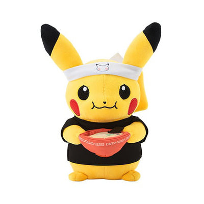 Pokemon Center Fukuoka Limited Pikachu Ramen Plush