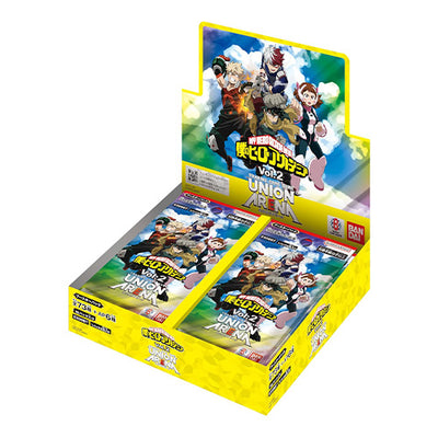 UNION ARENA My Hero Academia Booster Pack Box Vol.2 EX06BT