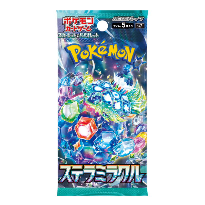 Pokemon TCG Stellar Miracle sv7 Booster Pack