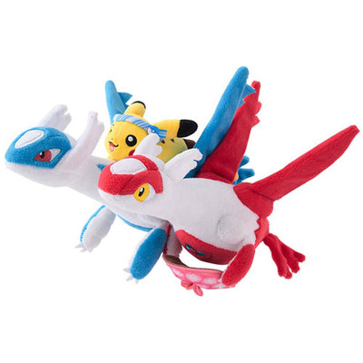 Pokemon Center Fukuoka Limited Latios & Latias Plush
