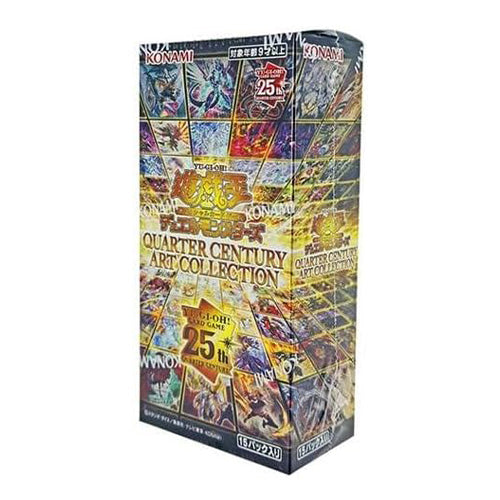 Yu-Gi-Oh OCG Duel Monsters 25th QUARTER CENTURY ART COLLECTION Booster Pack Box