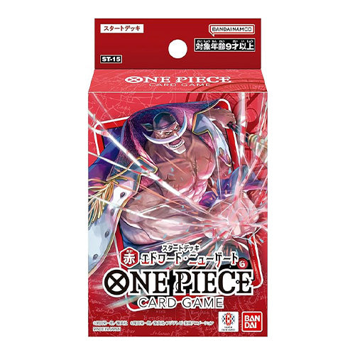 ONE PIECE TCG Start Deck ST-15 Red Edward Newgate