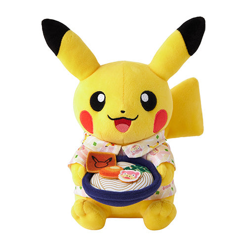 Pokemon Center Kagawa Limited Udon Pikachu Plush Doll