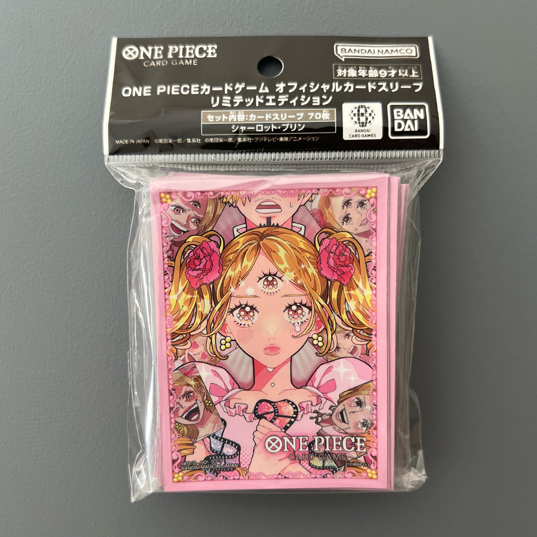 ONE PIECE Card Game Official Limited Edition Card Sleeve Charlotte Pudding