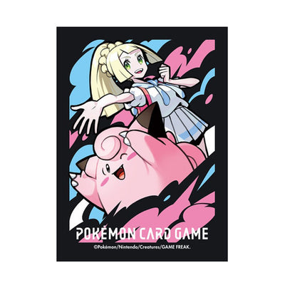 Pokemon TCG Card Sleeves Lillie & Clefairy