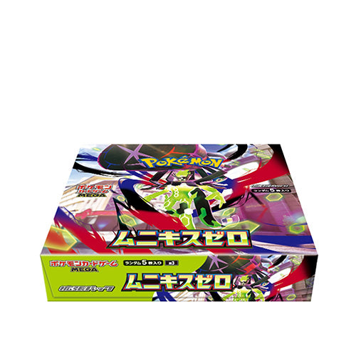 Pokemon TCG Game Mega Munikis Zero M3 Booster Pack Box