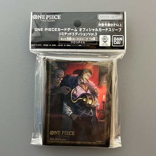 ONE PIECE Card Game Official Limited Edition Card Sleeve Vol.3 Crocodile