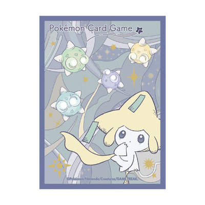 Pokemon TCG Card Sleeves Jirachi making a star sign