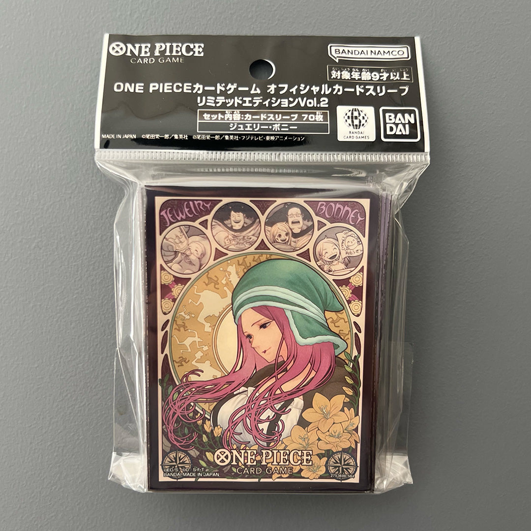 ONE PIECE Card Game Official Limited Edition Card Sleeve Vol.2 Jewelry Bonney