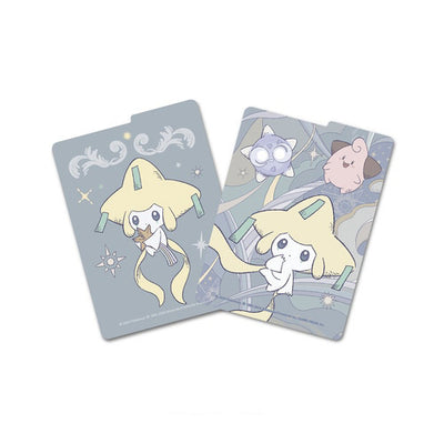 Pokemon TCG Flip Deck Case Jirachi making a star sign