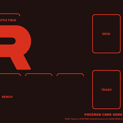 Pokemon TCG Rubber Playmat Team Rocket