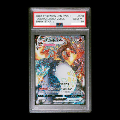 Pokemon TCG PSA10 Charizard VMAX SSR 308/190 s4a Shiny Star V 2020