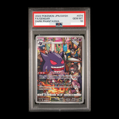 Pokemon TCG PSA10 Gengar CHR 074/071 S10a Dark Phantasma 2022