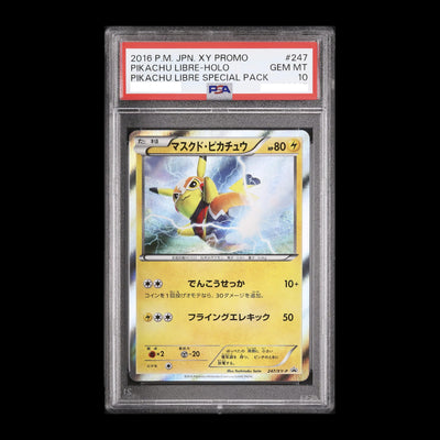 Pokemon TCG PSA10 Pikachu Libre Special Pack XY Promo Pokemon Set 247/XY-P 2016